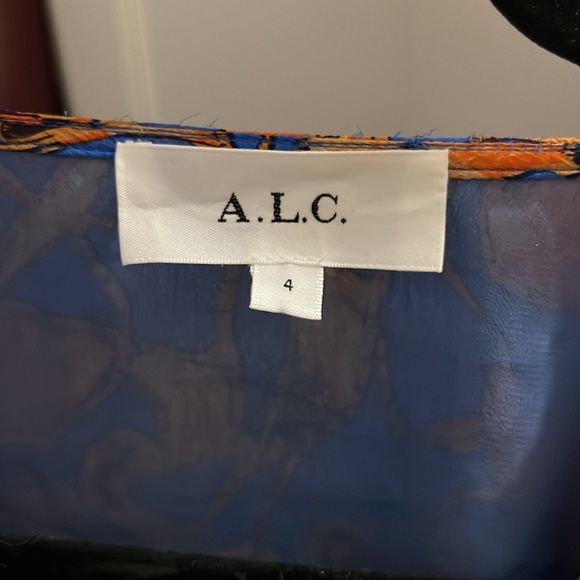 A.L.C. sz4 cut out dress - this season; worn once - Picture 3 of 3